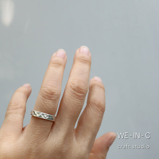 CORAL (M) Handmade Silver Ring