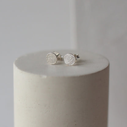 CIRCLE Handmade Silver Earrings
