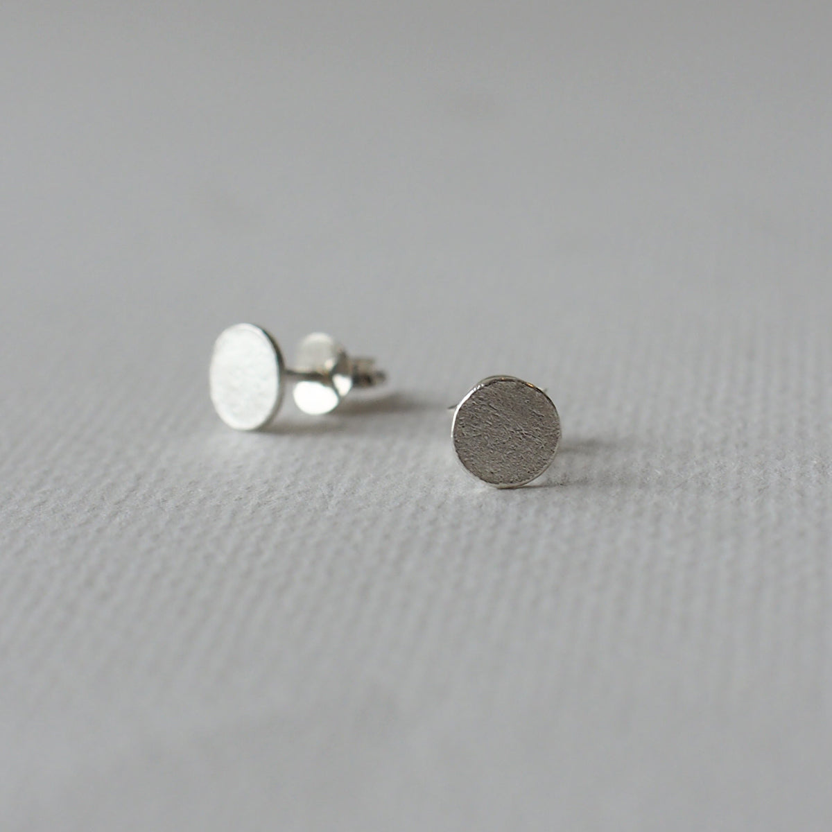 CIRCLE Handmade Silver Earrings