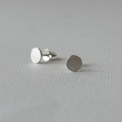 CIRCLE Handmade Silver Earrings