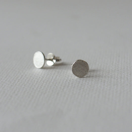 CIRCLE Handmade Silver Earrings