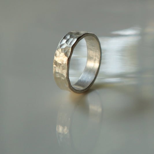 CORAL (L) Handmade Silver Ring
