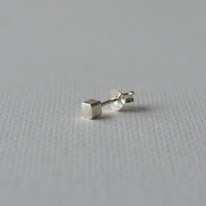 CUBE Handmade Silver Earrings