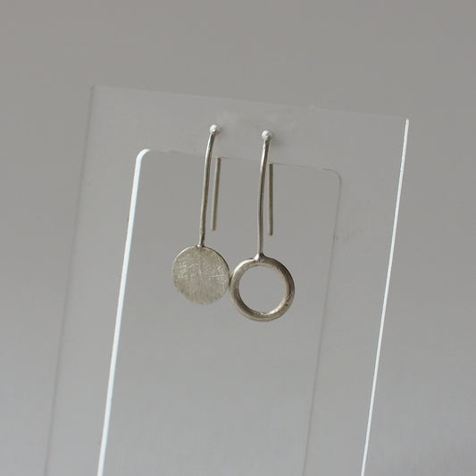 DAWN Handmade Silver Hook Earrings