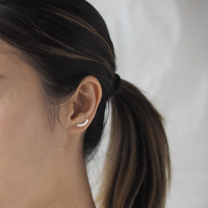 FLY Handmade Silver Climber Earrings