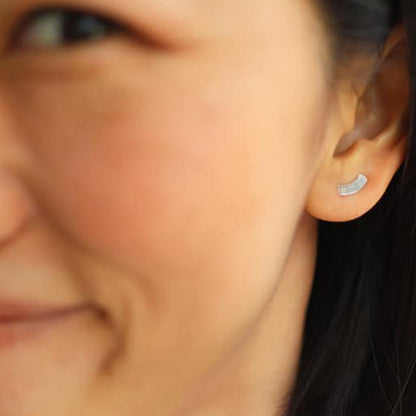 FLY Handmade Silver Climber Earrings