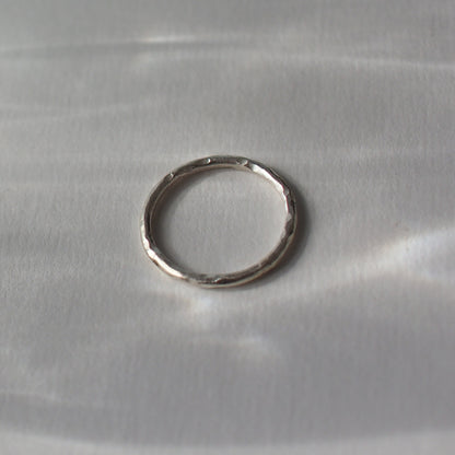 FULL MOON Handmade Silver Ring