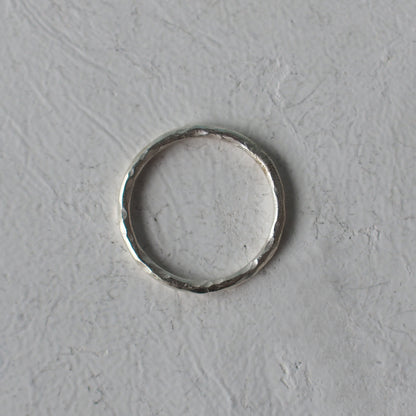 FULL MOON Handmade Silver Ring