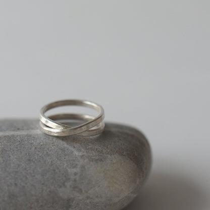 INFINITY Handmade Silver Ring