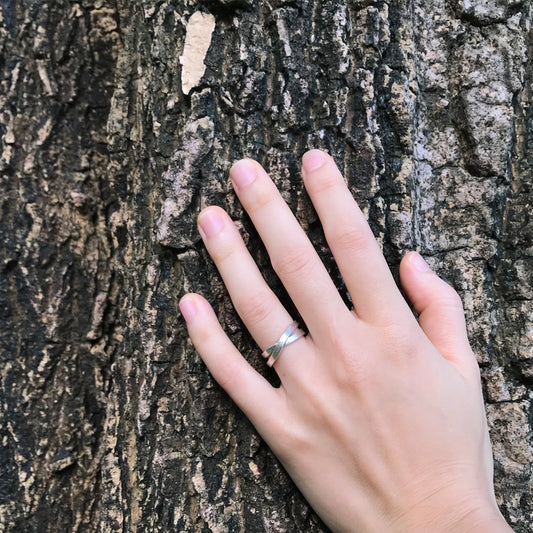 INFINITY Handmade Silver Ring