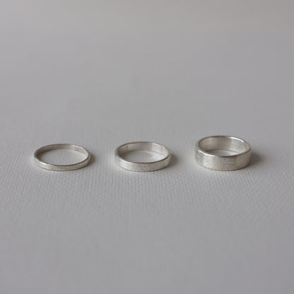 LAKE (M) Handmade Silver Ring