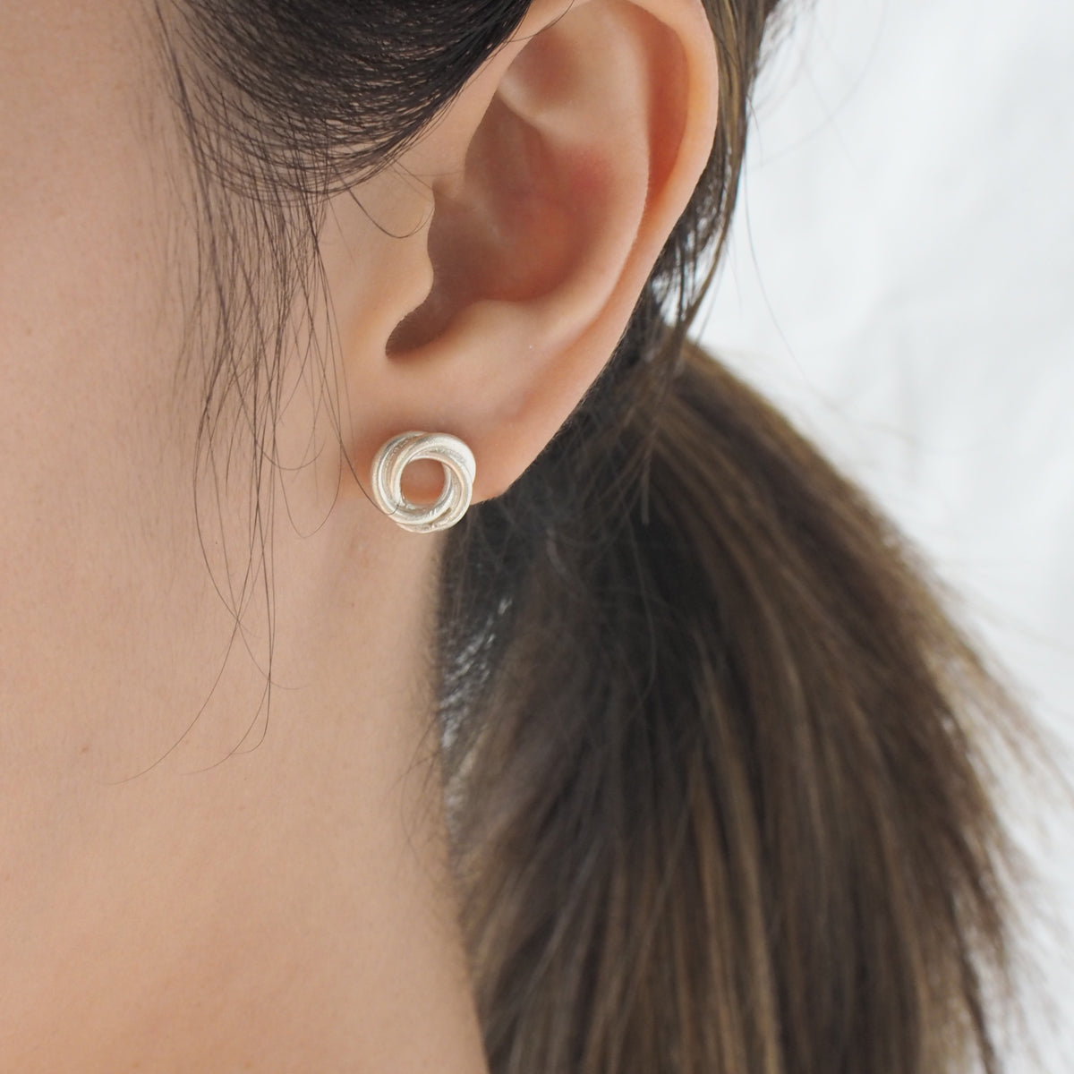 ROSE Handmade Silver Earrings