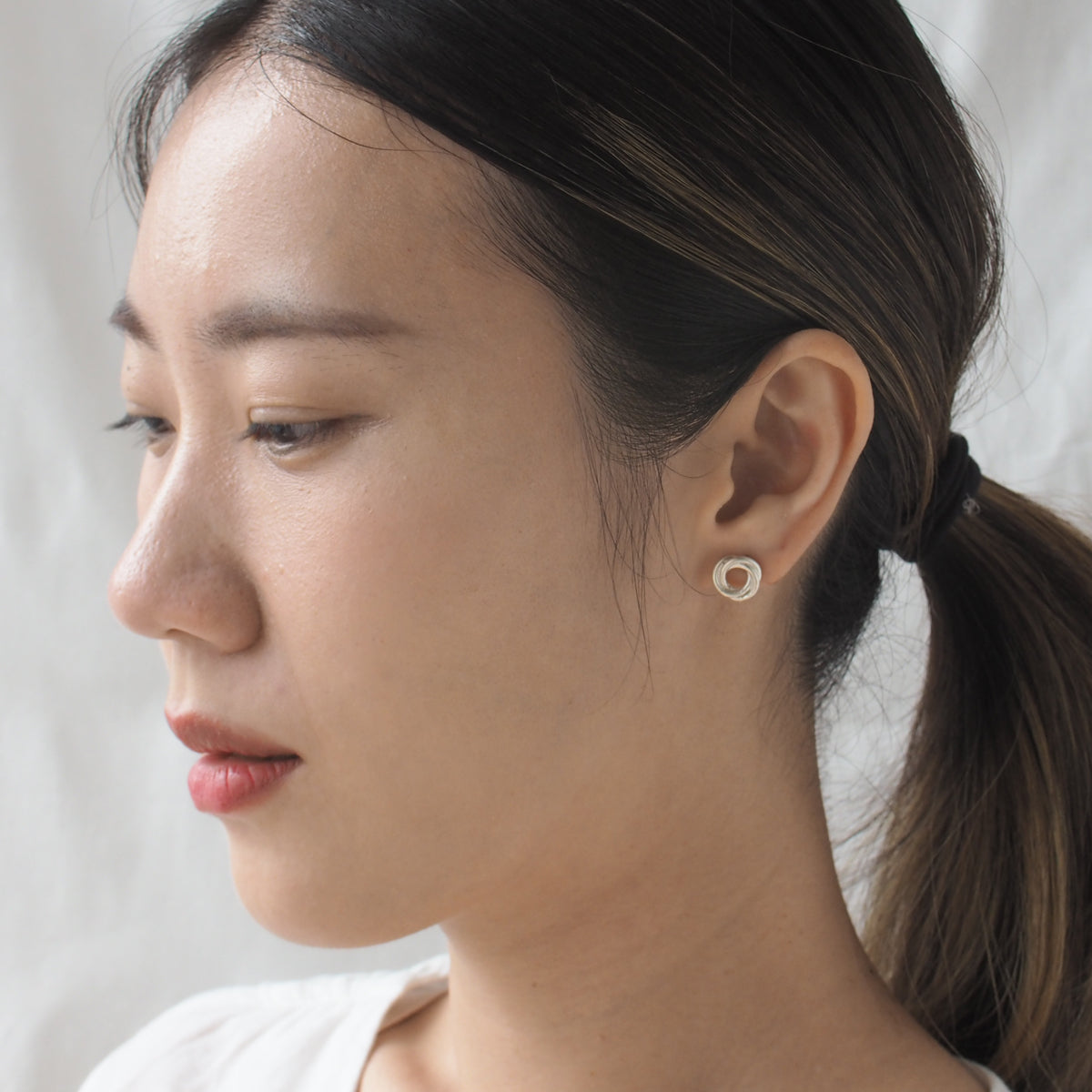 ROSE Handmade Silver Earrings