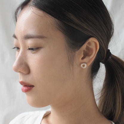 ROSE Handmade Silver Earrings