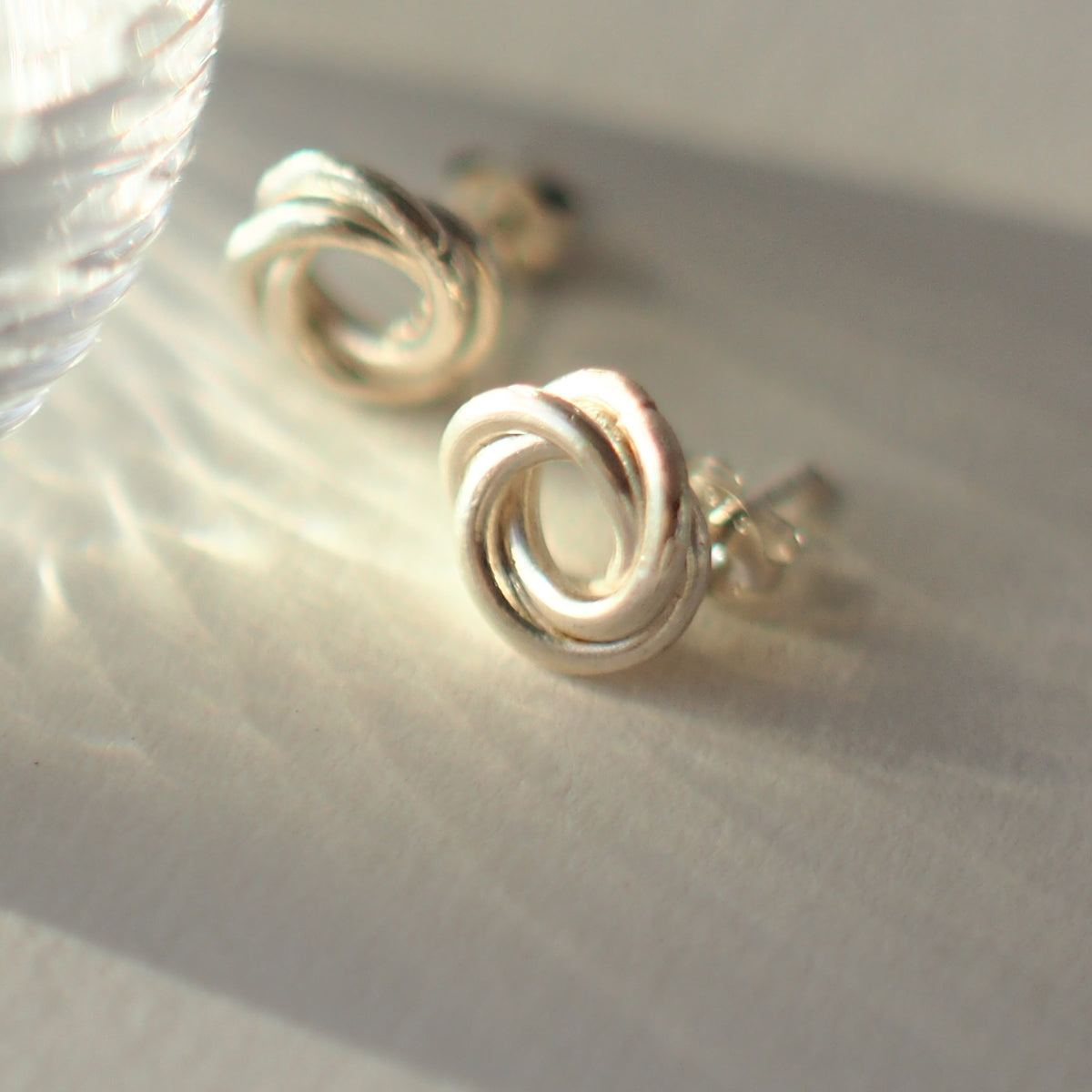 ROSE Handmade Silver Earrings