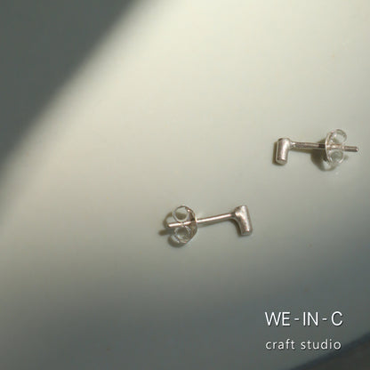 SUGARCANE Handmade Silver Earrings