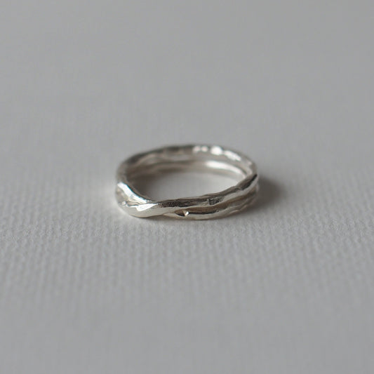 SHINY INFINITY Handmade Silver Ring