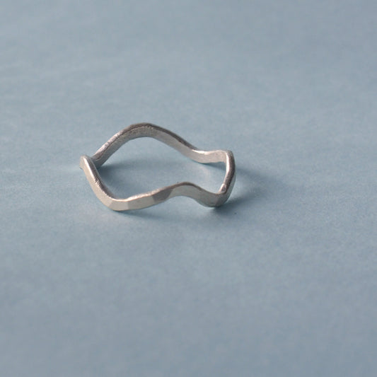 SHINY RIVER Handmade Silver Ring