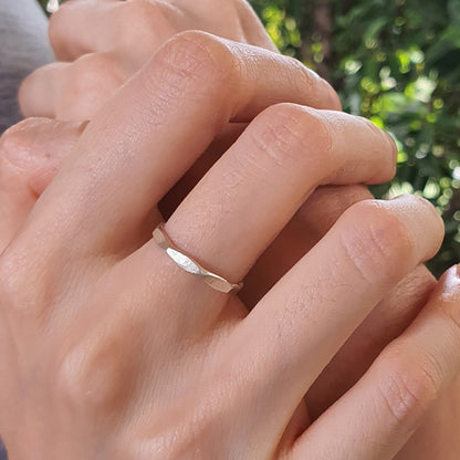 SHINY SKY Handmade Silver Ring