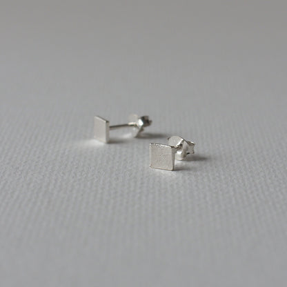 SQUARE Handmade Silver Earrings