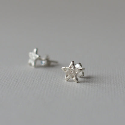 STARFISH Handmade Silver Earrings