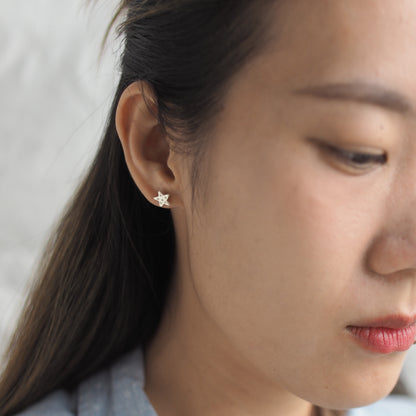 STARFISH Handmade Silver Earrings