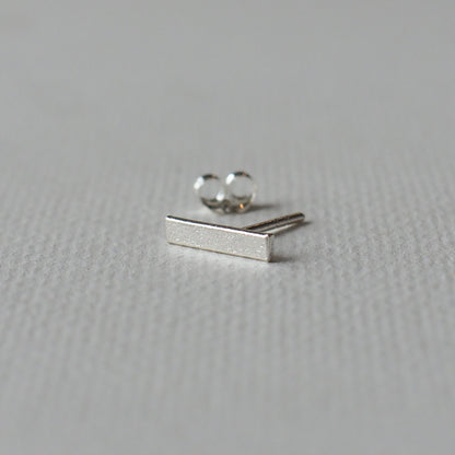 TINY BAR Handmade Silver Earrings