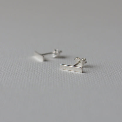 TINY BAR Handmade Silver Earrings