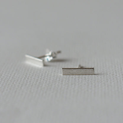 TINY BAR Handmade Silver Earrings