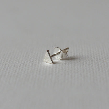 TRIANGLE Handmade Silver Earrings