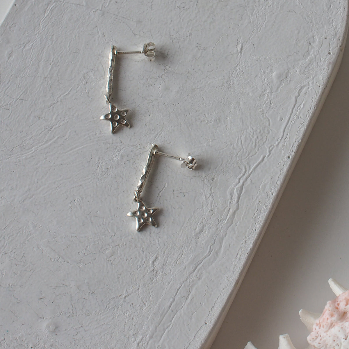 UNDER THE SEA Handmade Silver Earrings