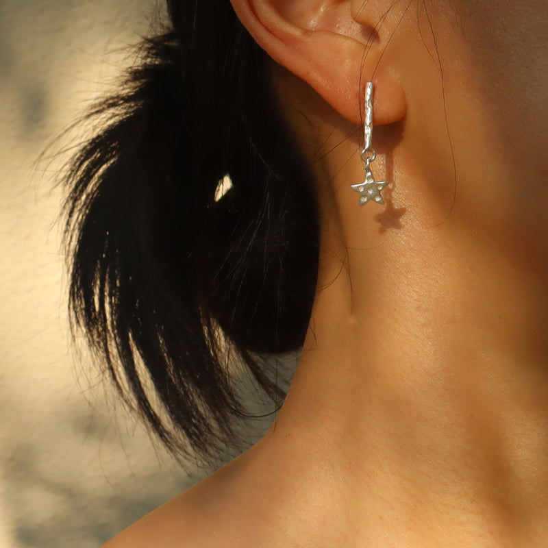 UNDER THE SEA Handmade Silver Earrings