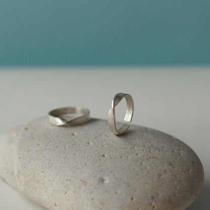 WAVE (M) Handmade Silver Ring